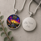 250th Anniversary Necklace or Keychain Stained Glass Style Washington DC Patriotic Commemorative Limited Edition