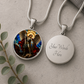 Archangel Michael Necklace or Keychain, Saint Michael Catholic Necklace, Protection Jewelry, Religious Keepsake Gift