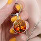 Stained Glass Tree of Life Necklace and Bracelet