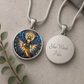 Archangel Michael Necklace or Keychain, Saint Michael Catholic Necklace, Protection Jewelry, Religious Keepsake Gift