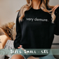 Very Demure Period Sweatshirt