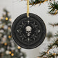 Spooky Halloween Skull Ornaments