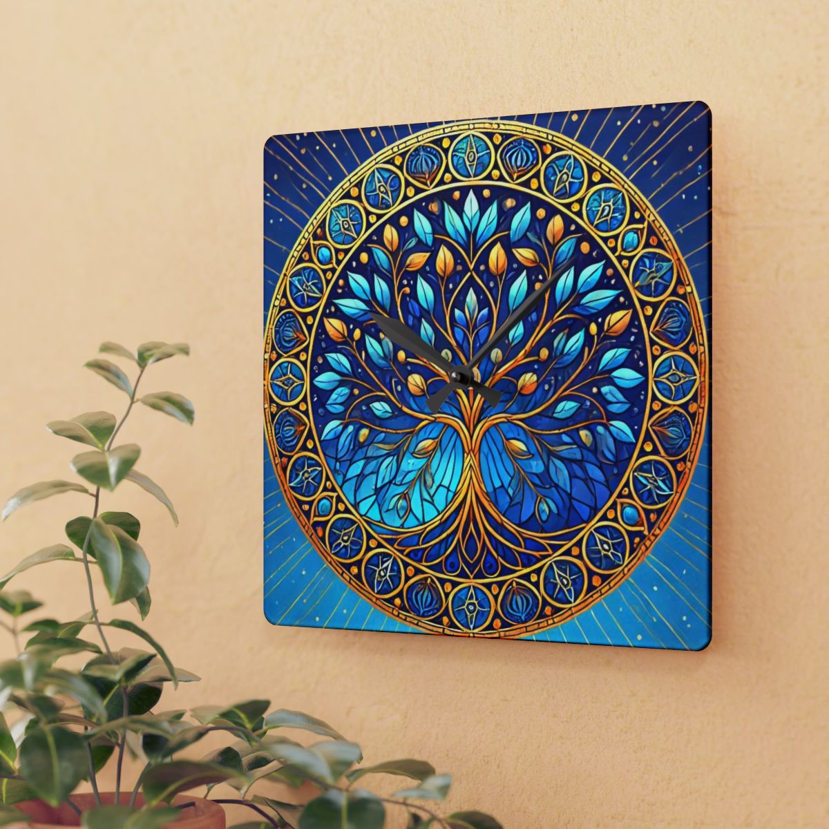 Tree of Life Custom Clock