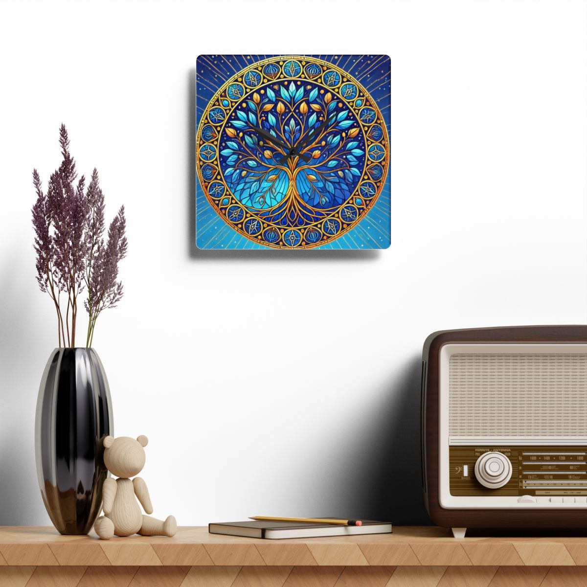 Tree of Life Custom Clock