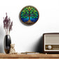 Stained Glass Tree of Life Acrylic Clock