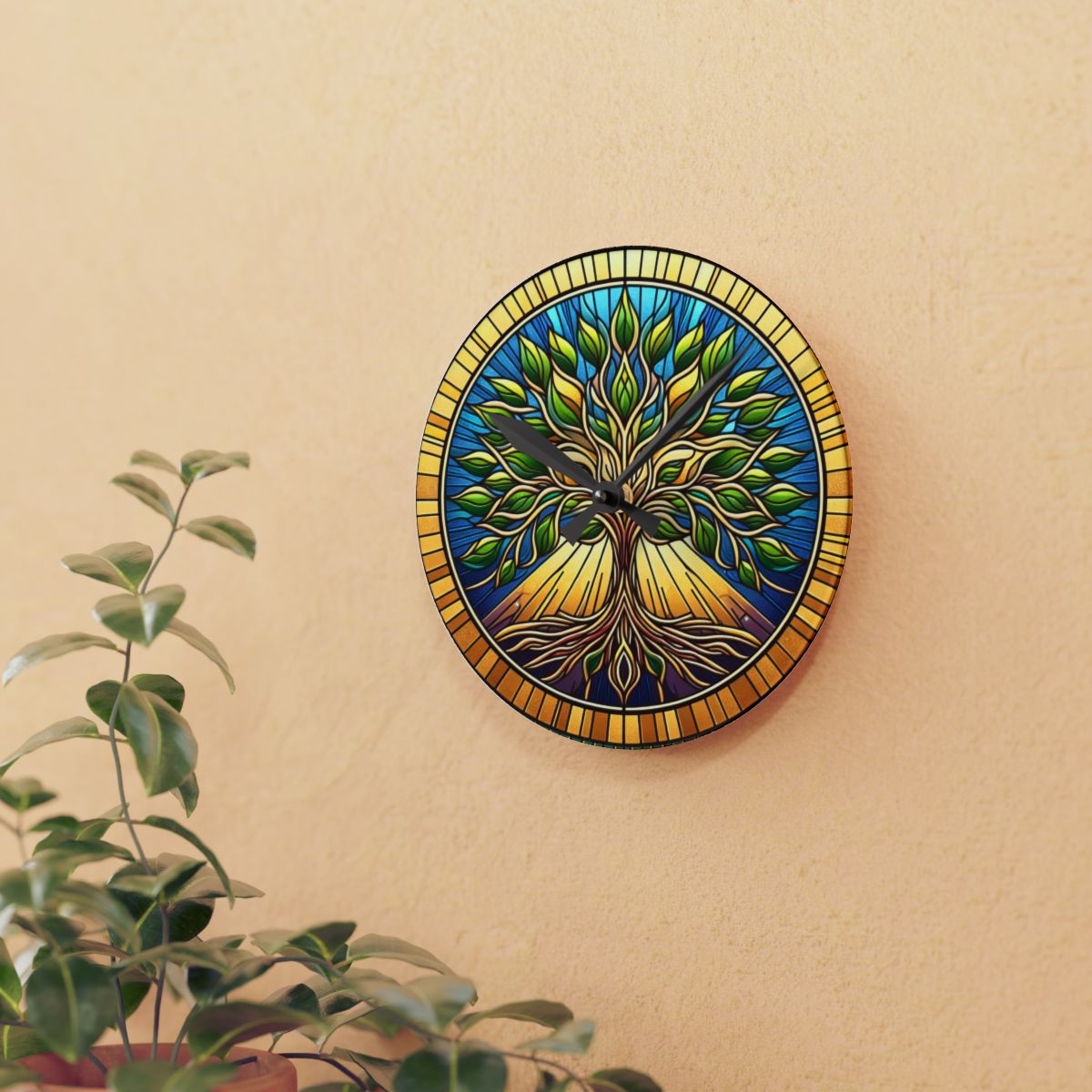 Tree of Life Custom Clock