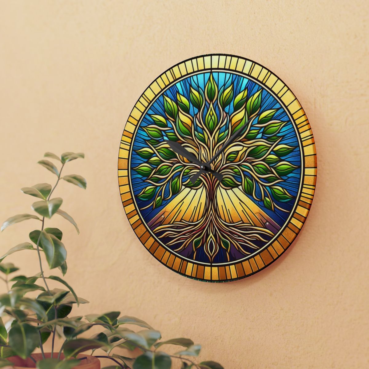 Tree of Life Custom Clock