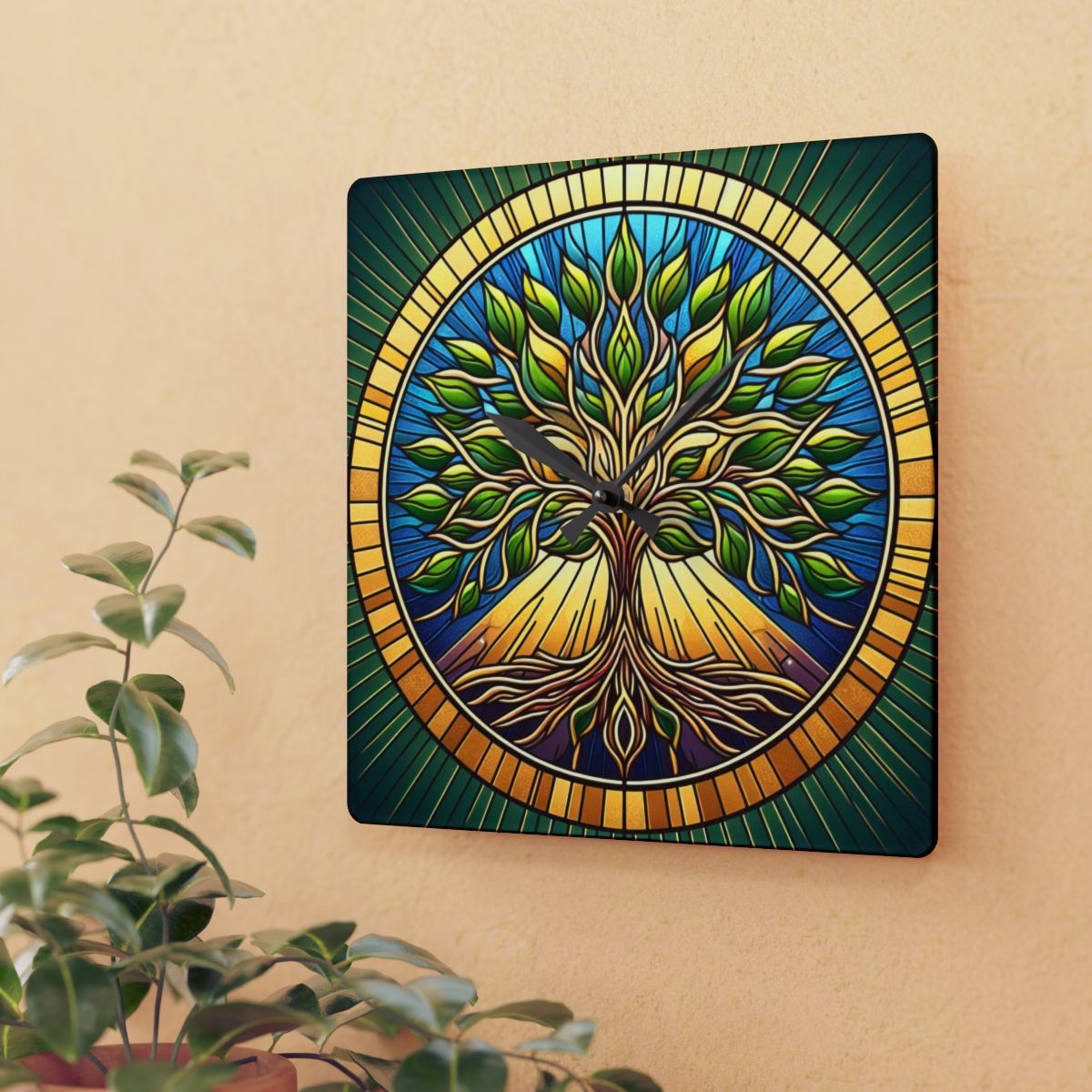 Tree of Life Custom Clock