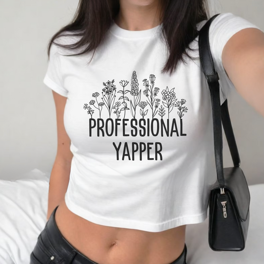 Wildflower Professional Yapper Baby Tee