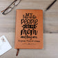 My Favorite People Call Me Mom Leather Journal Notebook