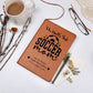 The World's Best Soccer Mom Leather Journal Notebook