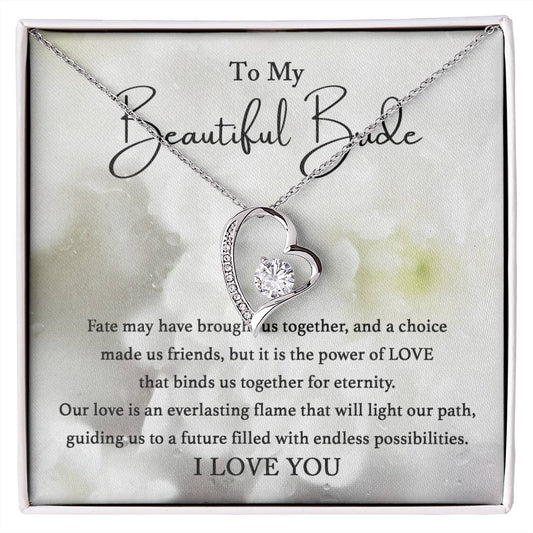 Beautiful Bride | Fate | Forever Love Necklace