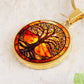 Stained Glass Tree of Life Necklace and Bracelet