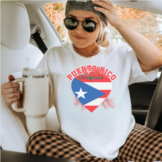 Respect Puerto Rico Unisex Shirt