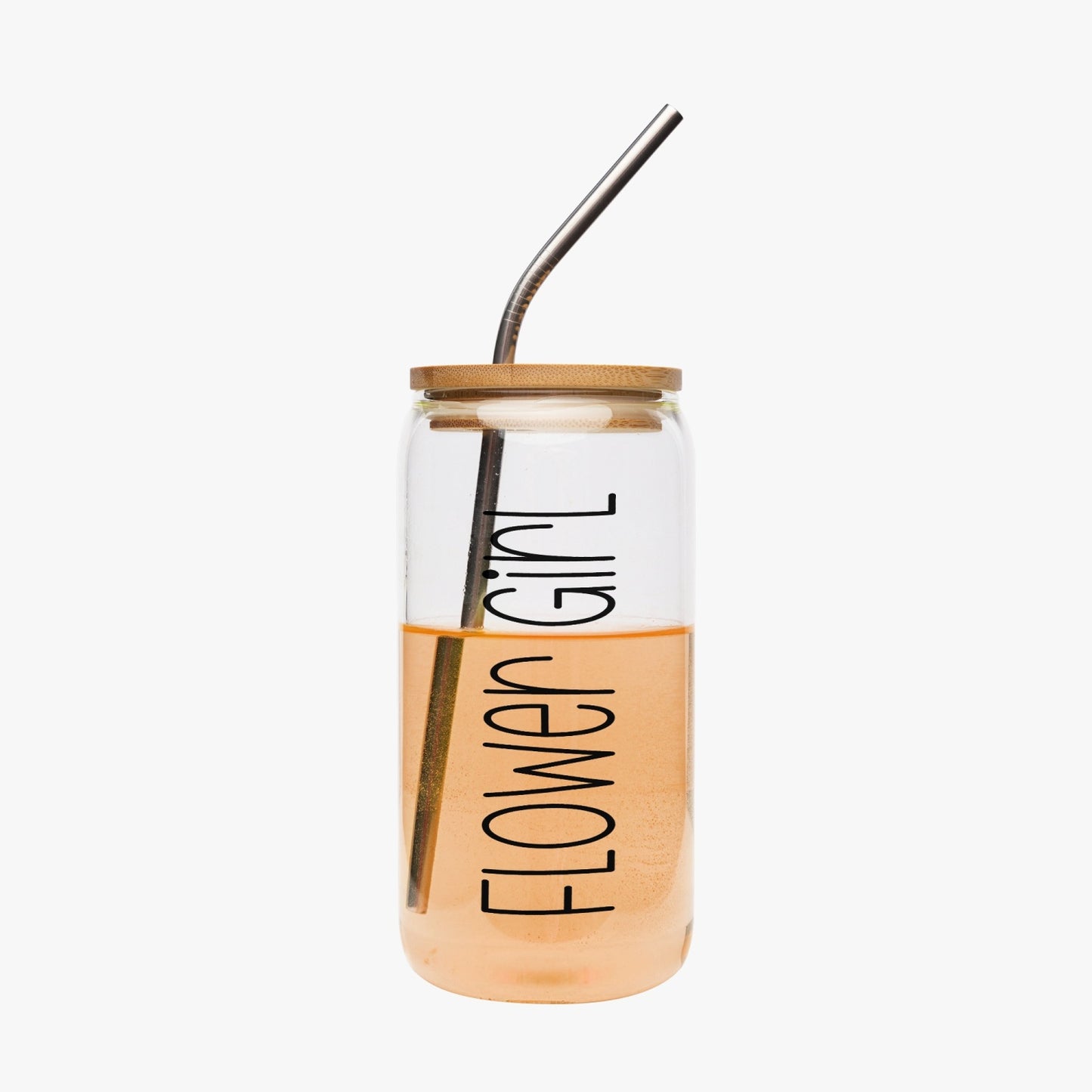 Flower Girl Tumbler with Bamboo Lids