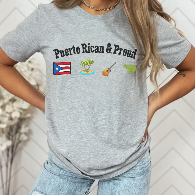 Puerto Rican and Proud Shirt