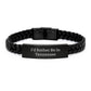 Tennessee Lovers' Funny Quote Interlaced Leather Graduation Gift for Friends, Men, or Women, Gifts from Family, 'I'd Rather Be In Tennessee' - Image 1