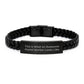 Inspirational Postal Worker Gifts, Interlaced Leather Bracelet for Men, Women, Coworkers - 'This Is What An Awesome Postal Worker Looks Like' Graduation Unique Gifts from Family - Image 1