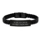 Sexy Janitor Gifts for Men - Funny Janitor Unique Christmas Memorable Present Interlaced Leather Bracelet from Friends - Image 1