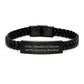 American Shorthair Cat Lover's Humorous Quote Interlaced Leather Bracelet, Gifts from Friends to Family for Graduation - Image 1