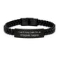 Funny Orthopedic Surgeon Gifts for Men - I Can't Keep Calm I'm An Orthopedic Surgeon Interlaced Leather Bracelet for Christmas Unique Presents - Image 1
