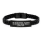 Funny Nana Gifts Interlaced Leather Bracelet, Gifts from Men to Nana, Gifts for Nana, Always Remember How Much I Love You Christmas Unique Gifts - Image 1