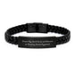Inspiring Dental Hygienist Gifts from Family - Unique Interlaced Leather Bracelt for Friends on Graduation Day, 'Dream Big, Work Hard, And Become An Amazing Dental Hygienist.' - Image 1
