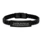 Inspirational Developer Gifts, Interlaced Leather Bracelet for Graduation, Gifts from Friends and Family, Dreams Big, Work Hard, Become Amazing Developer. - Image 1