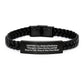 Funny Radiation Therapist Gifts from Friends - Interlaced Leather Bracelet for Men and Women, Birthday Unique Presents for Coworkers, Family, Men, Women, and Radiation Therapist - Image 1