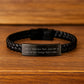 Funny Detective Gifts for Men from Mom, Cool Interlaced Leather Bracelet, Stainless Steel and PU Leather, Christmas Unique Gift - Image 2