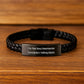Sexy Veterinarian Gifts from Friends for Men Women - Interlaced Leather Bracelet I'm That Sexy Veterinarian Everybody's Talking About. - Image 2