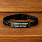 Aircraft Mechanic Inspired Interlaced Leather Braclet Gifts from Friends and Family for Graduation, 'I Became an Aircraft Mechanic for the Money and Fame' Quote - Image 2