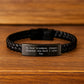 A Heartfelt Grandmom Gift, Interlaced Leather Bracelet with Engraved Stainless Steel, Perfect for Christmas Unique Gifts from Family to Grandmom - Image 2