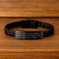 Funny Warden Interlaced Leather Bracelet, A Gift from Friends to Warden, Christmas Unique Presents for Men - Image 2
