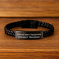 Smart Sexy Talented Aircraft Mechanic Gifts - Interlaced Leather Birthday Jewelry, 'Smart Sexy Talented' Quote Engraved Stainless Steel, PU Leather, Gifts from Friends to Aircraft Mechanic - Image 2