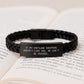 Shetland Sheepdog Lovers Funny Quote Interlaced Leather Bracelet Gifts from Friends for Birthday - Image 3