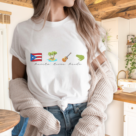 Puerto Rican Pride Unnisex TShirt