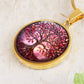 Pink Tree of Life Pendant Necklace