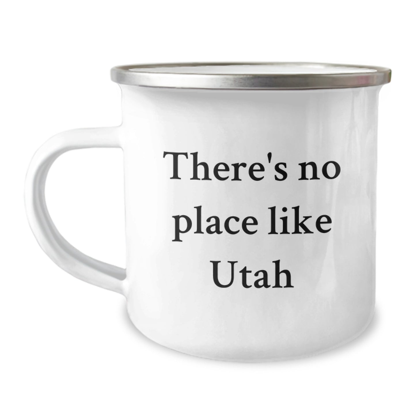Utah Camping Mug - 'There's No Place Like Utah' Funny Gift for Utah Men and Women, Unique Christmas Unique Gifts from Friends to Family - Image 1