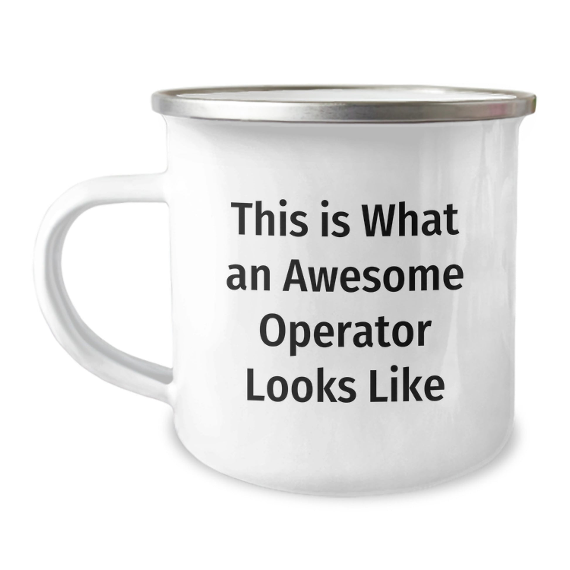 Operator Gifts from Friends, Awesome Operator Camping Mug for Men, 'This Is What An Awesome Operator Looks Like' Inspirational Graduation Unique Gifts - Image 1