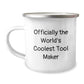 Gifts from Tool Makers, Funny Camping Mug, The World's Coolest Tool Maker, Unique Christmas Unique Gifts for Tool Makers - Image 1