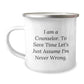 Cute Counselor Gifts from Friends - 'I'm Never Wrong' Humorous Camping Mug for Counselor - Christmas Unique Presents - Image 1