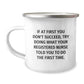 Funny Registered Nurse Gifts from Men, Unique Christmas Nurse Humor Mug, If At First You Don't Succeed, Try Doing What Your Registered Nurse Told You To Do The First Time. - Image 1