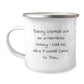 Funny Baking Gifts for Men from Friends - Camping Mug for Christmas - Image 1