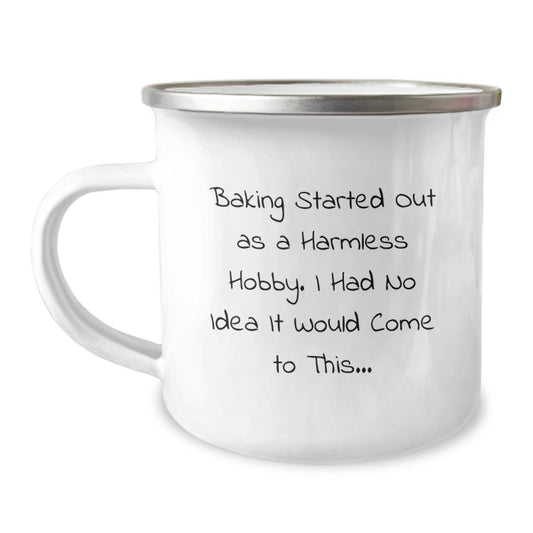Funny Baking Gifts for Men from Friends - Camping Mug for Christmas - Image 1