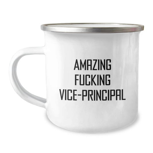 Funny Vice-principal Gifts from Friends for Men, Vice-principal Love Christmas Unique Mugs, Amazing F--king Vice-principal Ceramic Camping Mug, Vice-principal Office Humor - Image 1