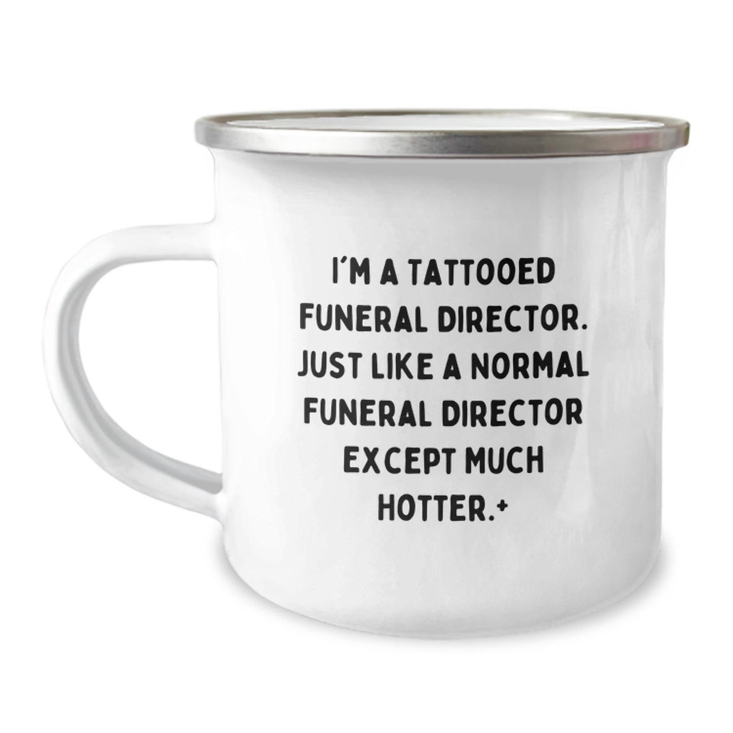 Funeral Director Gifts for Friends from Men, Unique Christmas Memorable Presents for Funeral Director, Funny Camping Mug with Quote - Image 1
