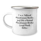 Funny Maintenance Worker Gifts, 'I'm A Tattooed Maintenance Worker...' 12 oz Camping Mug, Perfect for Friends, Coworkers, Family, or Men - Image 1