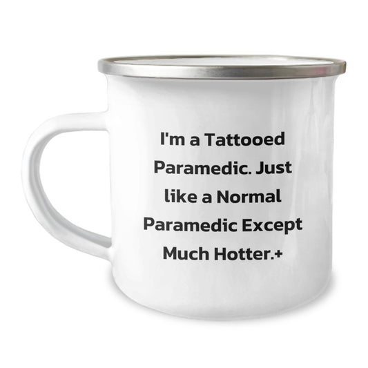 Funny Rescue Worker Gifts for Men - Christmas Unique Gifts from Friends to Rescue Worker Lovers - 'I'm A Tattooed Rescue Worker' - Image 1