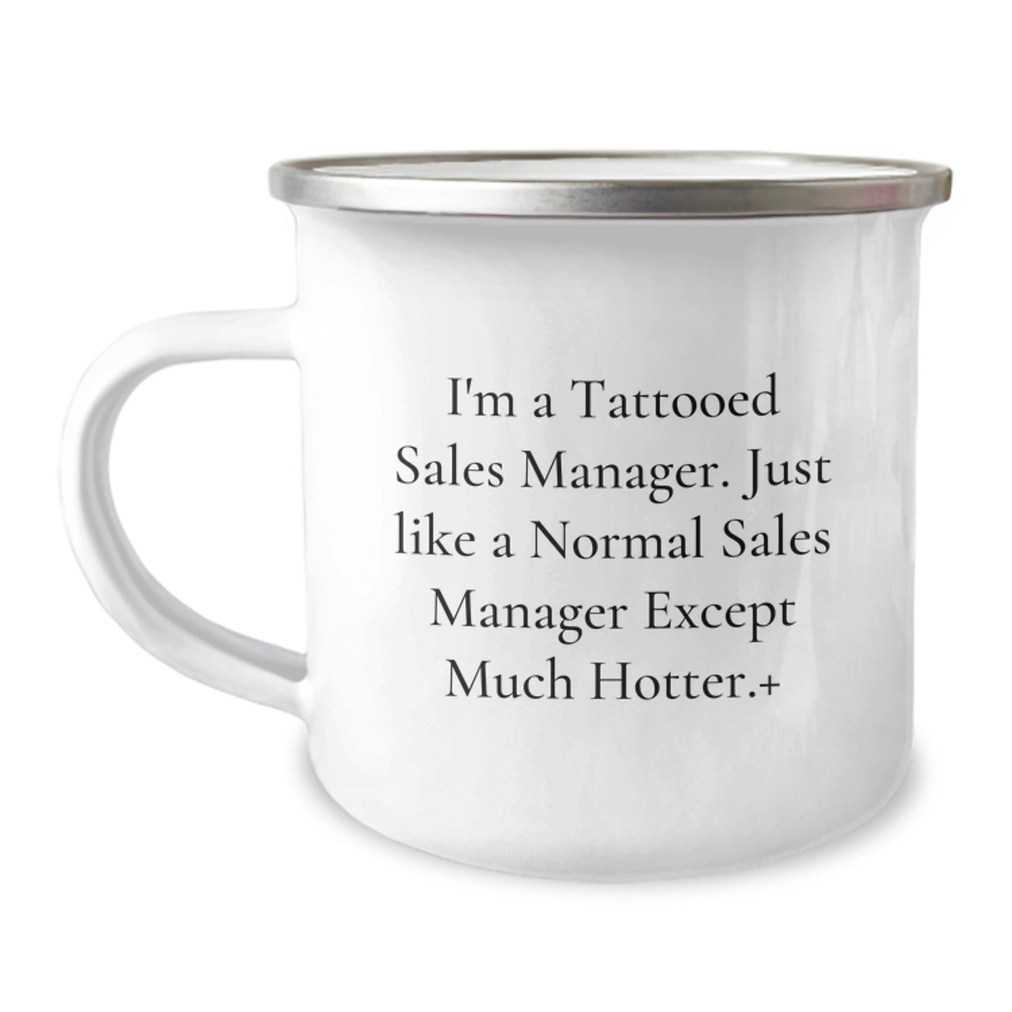 Funny Sales Manager Quote Camping Mug - Gifts for Men, Women, Coworkers - Unique Christmas Unique Gifts from Friends and Family - Image 1